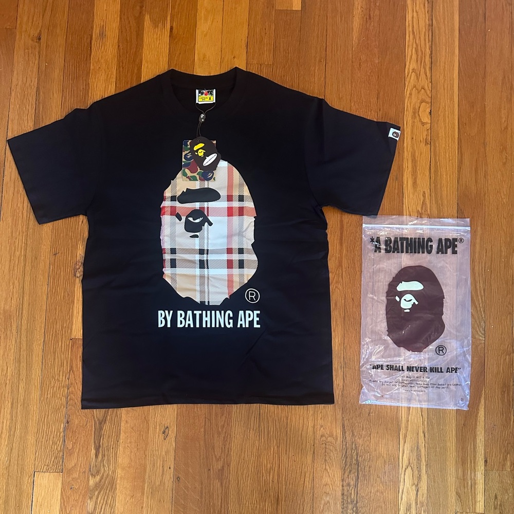 Bape X Burberry Tee